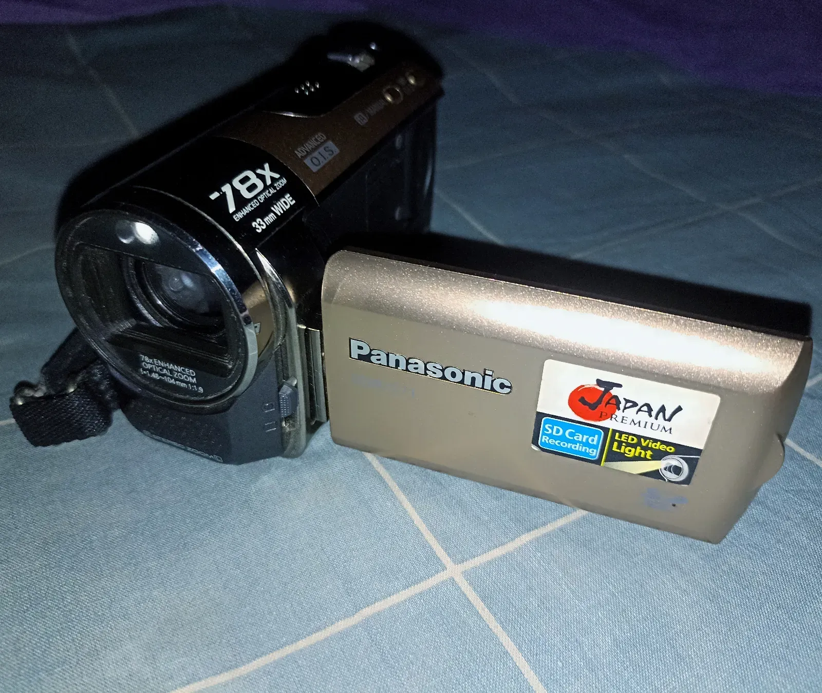 সম্পূর্ণ ফ্রেশ Panasonic Handycam Form Japan